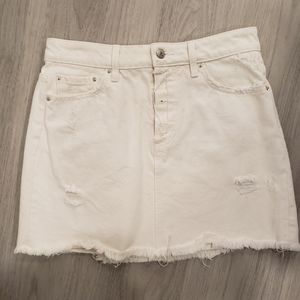 Denim skirt
